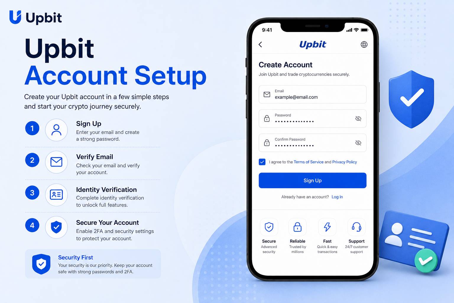 Upbit account setup guide